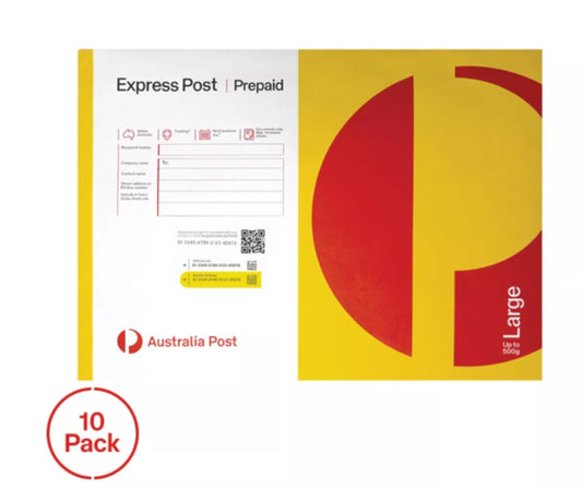 Australia Post Express Post Prepaid Envelope Large (B4) – 10 Pack image 0
